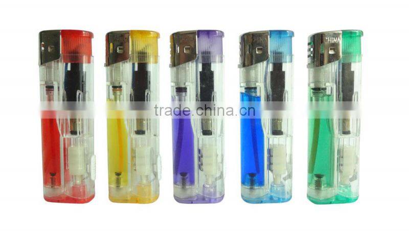five colors cheap electric lighter torch lighters wholesale led lighter