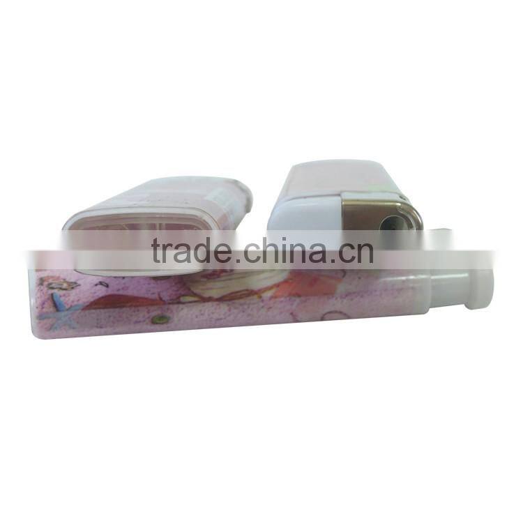 cheap price customized print plastic disposable gas lighter