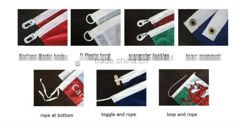 Customized Logo Design Pennant Flag For Sale