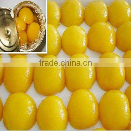 canned yellow peach in syrup