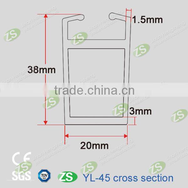 Aluminum Hospital Bed Curtain Rail