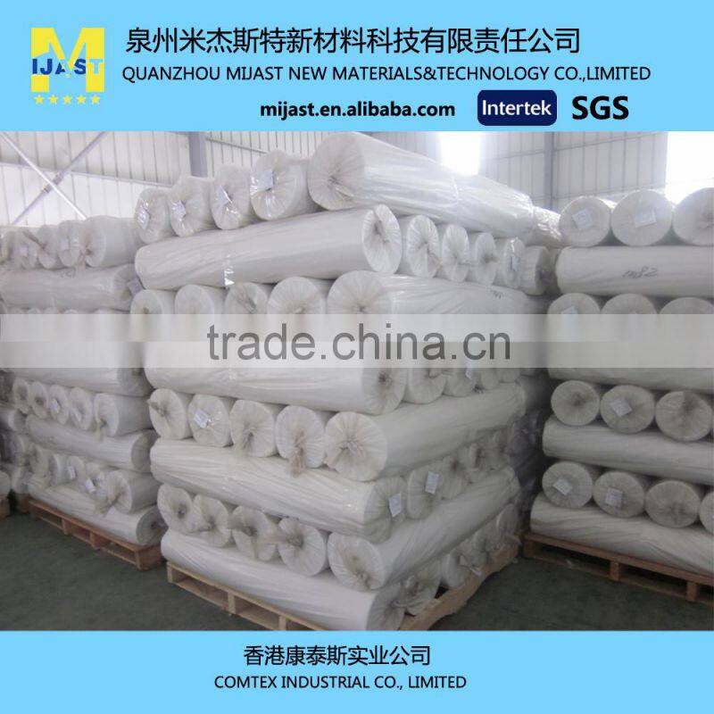 Eco-friendly Recycled PET Stitch bonded 100% Polester Roofing Materials