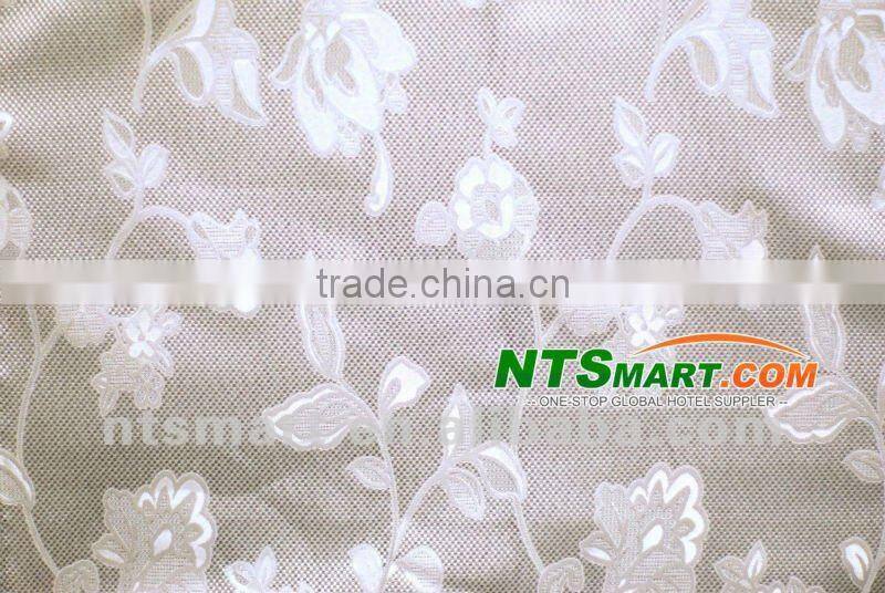 Rose flower embroidery fabric for garment