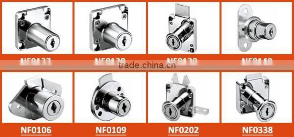 Hot style metal cabinet door lock/office desk drawer lock