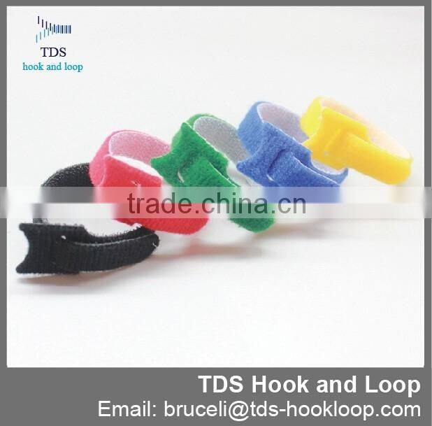 hot selling hook and loop blister pack colorful cable tie