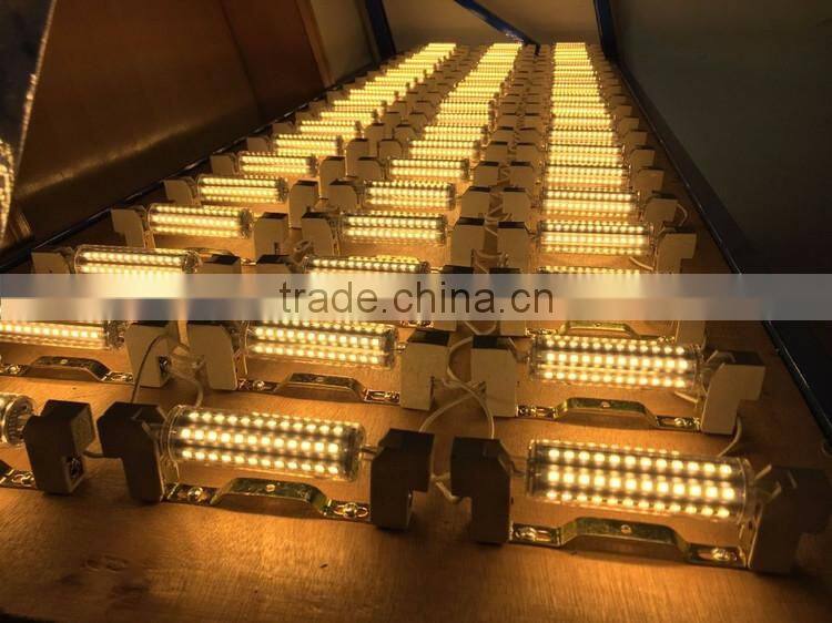 Dimmable led bulb lights Epistar ce rohs 5w 8w 10w 12w led lamp clear led r7s 118mm 8w