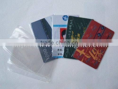 plastic card protect bag