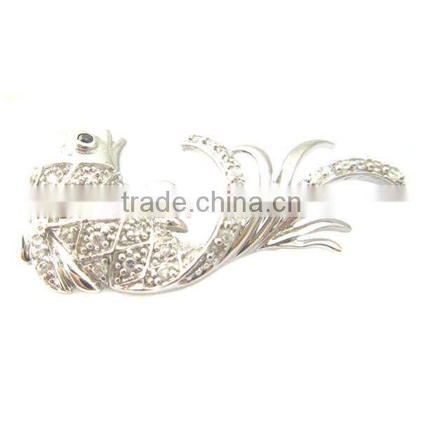 multi-color zircon magpie brooches rhinestone brooch