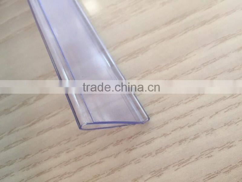 plastic supermarket price data strip