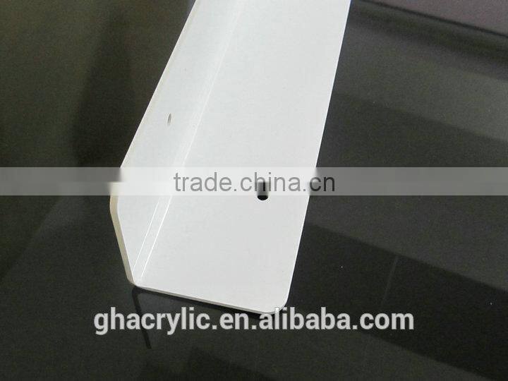 High quality acrylic corner protection strip,white acrylic Corner protection strip