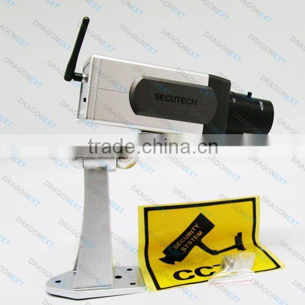 Dummy Fake LED Flashlight Security Camera Surveillance CCTV With Motion Detection System