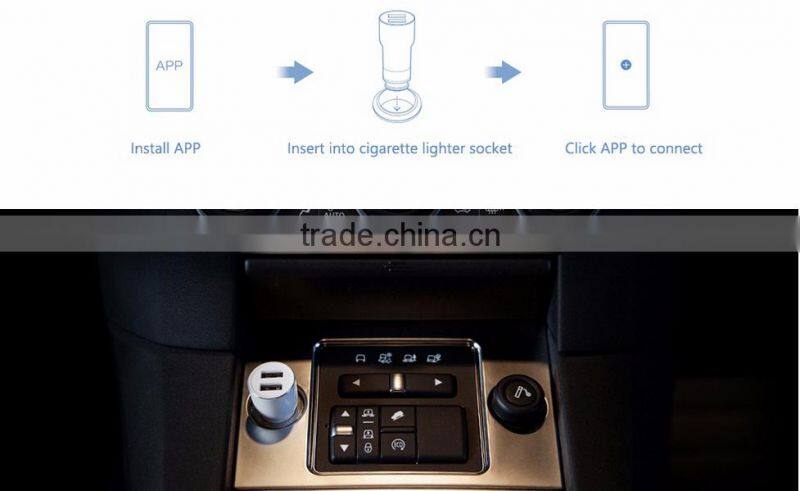 Original Xiaomi Roidmi Bluetooth USB Car Charger 5V/3.1A 2 USB Port Hi-Fi Receiver Android Navigation Fast Xiaomi roidmi Charge