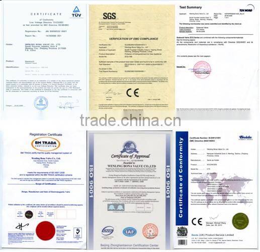 304 or 316 cast stainless steel normally open type magnetic valve ZCQ-11SSK