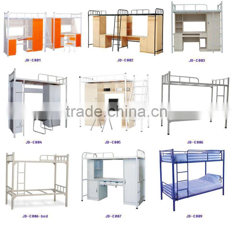 Adult Heavy Duty Wronght Iron Steel Metal Bunk Bed