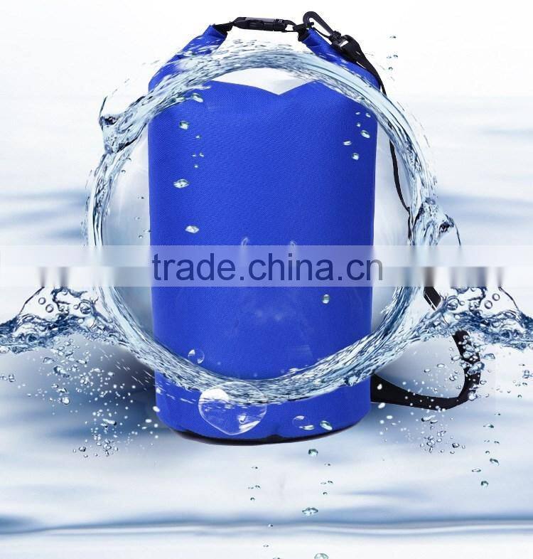 PVC tarpaulin sport waterproof duffel dry bag with strap