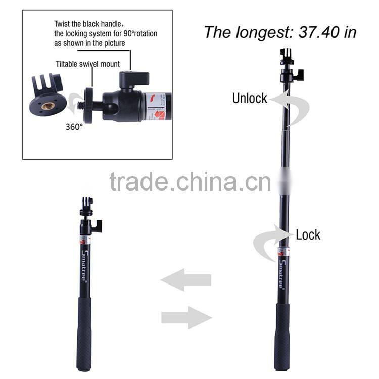 3-way gopros monopod accessories kit go pro heros hd for outdoor use