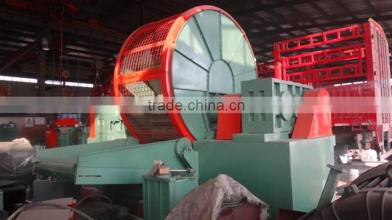 1200 Radial waste Tire crusher machine withhard alloy knife tire shredding machine Tire cutting tool