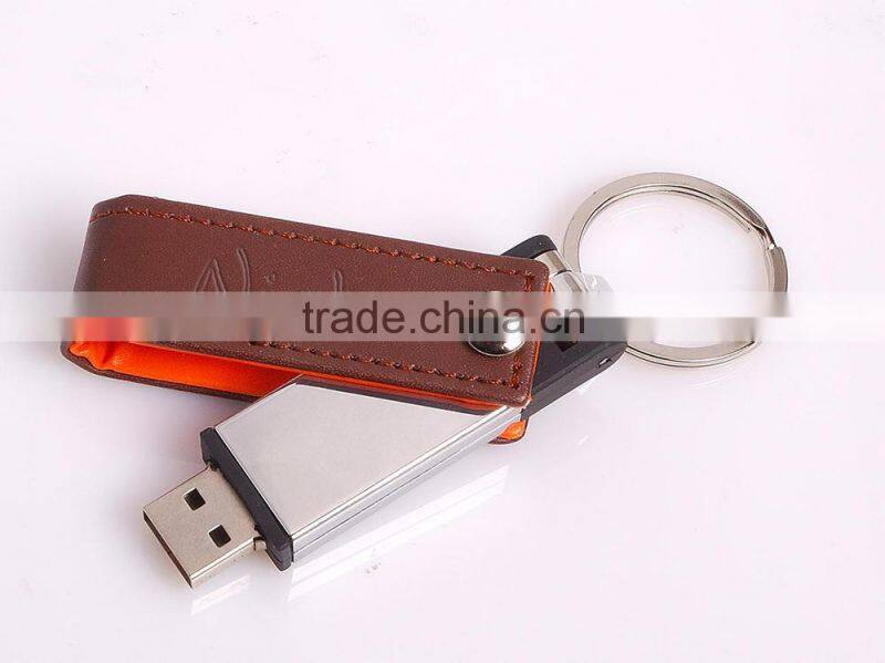 Leather usb flash drive Gift usb flash disk,pen drive