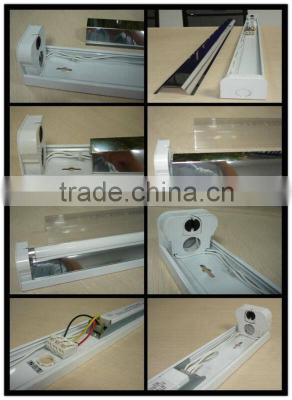 Single led strip bar light fixture t5 tube batten lighting