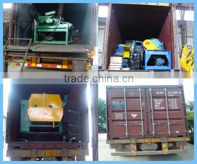 Waste tire recycling machine/tire recycling plant