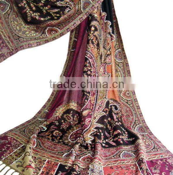 Hand Beaded Viscose Shawls