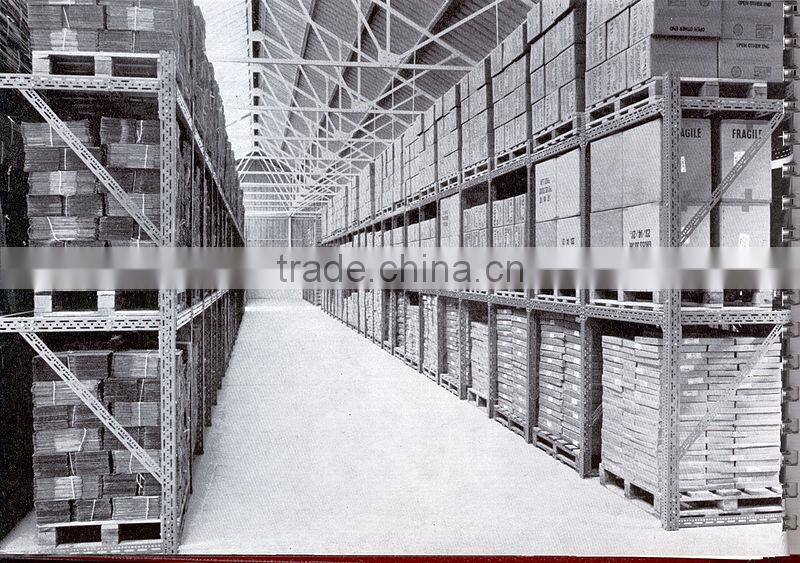 Warehouse storage facility space saving Drive in racking