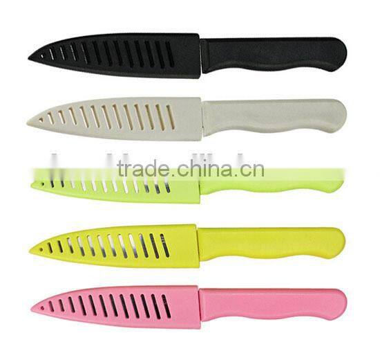 pp handle meeting knife set with cover