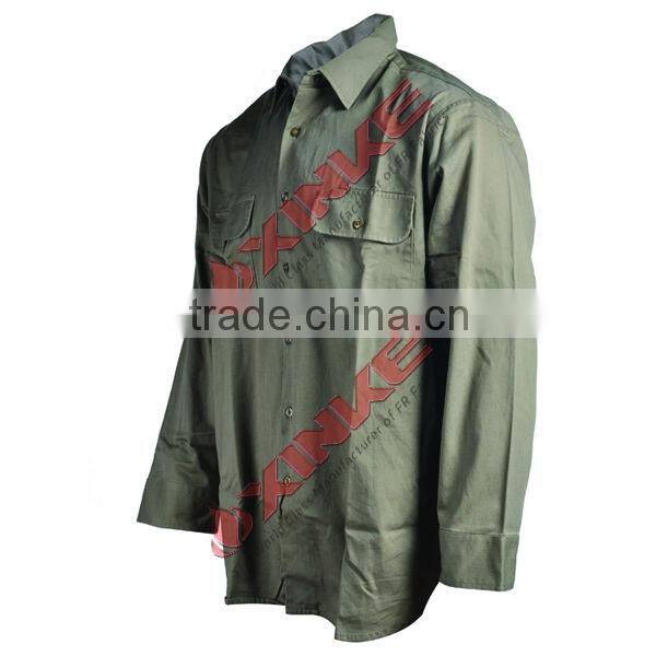 insect repellent drill shirt for coal mine industry