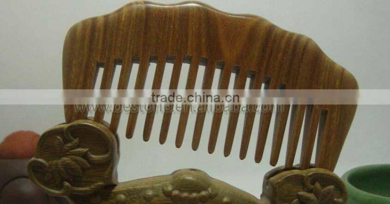 Promotion Solid Wood Wide Tooth Hair Comb
