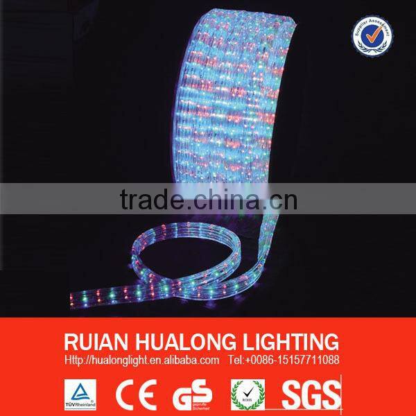 High output waterproof led rope light/3 wire/4wire/5wire
