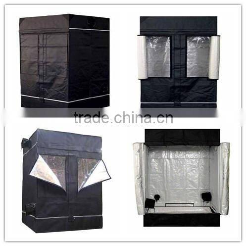 PVC Free 600D Hydroponic Grow Tent for Dark Room Uses 240 x 240 x 200 cm
