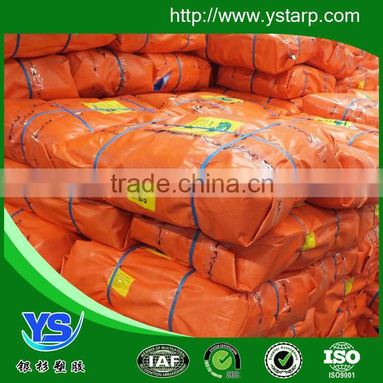 Tarpaulin for rail truck covers