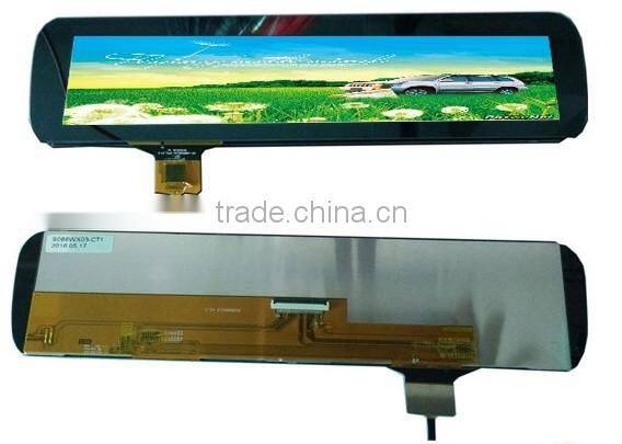 Top selling 8.8 inch TFT LCD module with capacitive touch, 6 O'clock 40PIN lcd panel