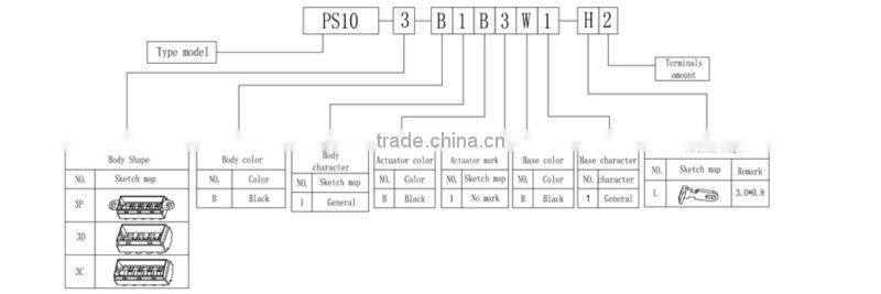 Hight current Slide Switch &115-230 voltage selector slide switch