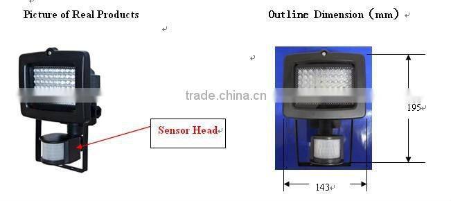 4W LED Sensor Lights Motion Sensor LED Flood lights CE/RoHS