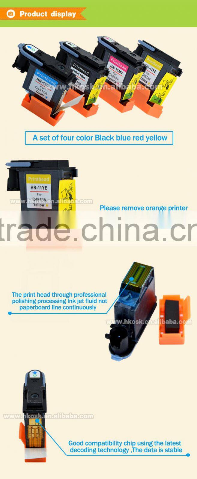 For HP Inkjet 2300 2300dtn 2300n Cartridge Printhead