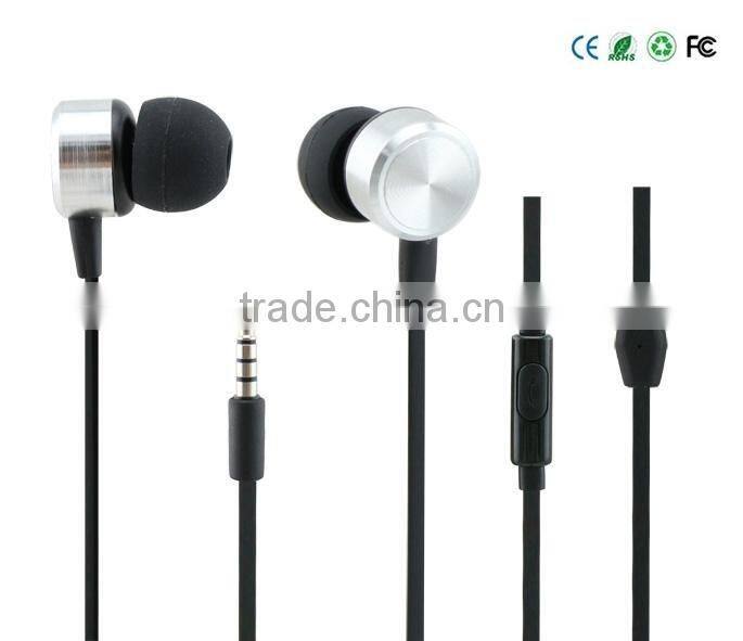 Matel In Earphone Mono Stereo Handfree mp3