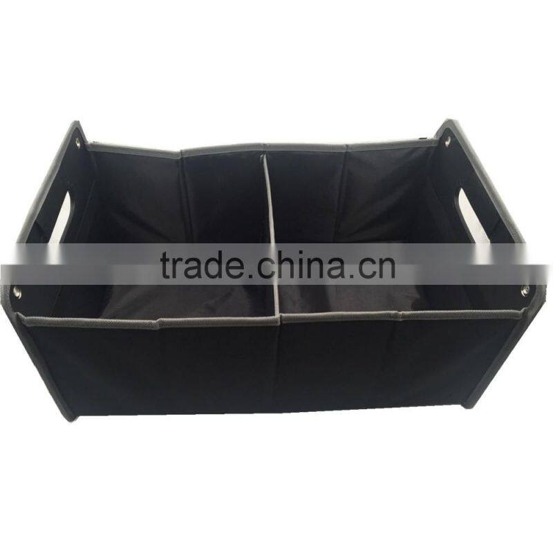 Custom foldable polyester car trunk organizer