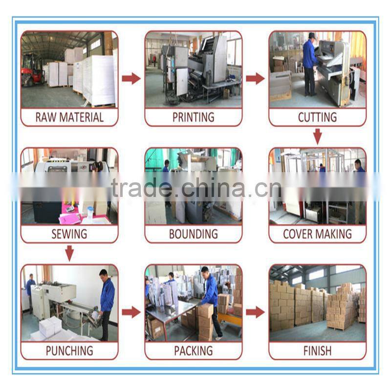 China factory sale pp cover notebook in spiral binding with pen