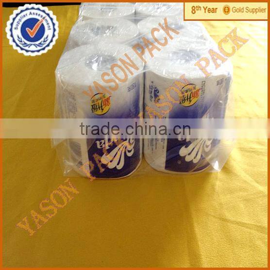 Customised printing one side gusset bag of PE bag paper towel bag