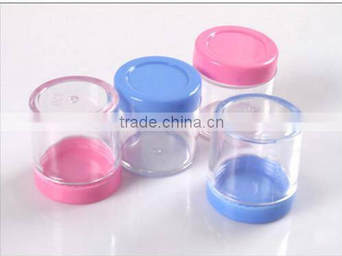 10g-150g PS cosmetic jar cream jar ,transparent cream jar/cosmetics cream empty jar