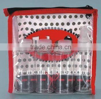 90ml PET plastic travel kit bottle