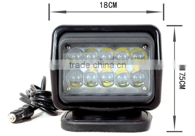 12V 24V 6000K 3500Lm 50W Rechargeable Led Work Light 10w led work light Remote Control 50W Led Working Light