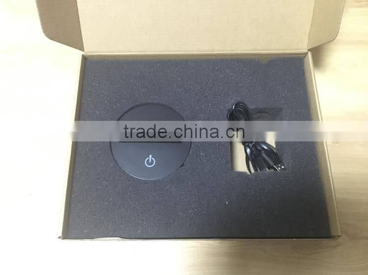 Mosunx Busines Night Light Optical 3D Chain Link Lighting Laser Cut Desk Lamp with USB port LED for children