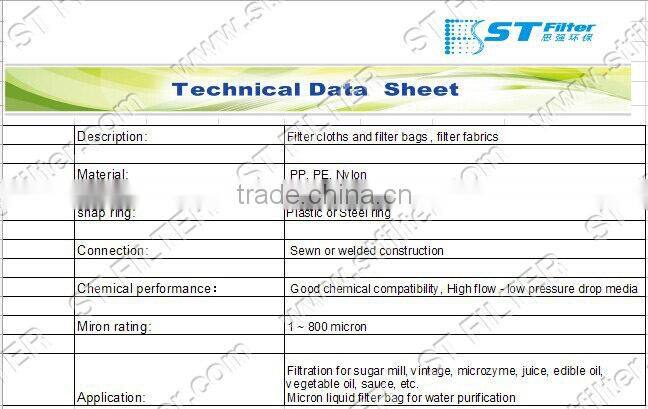 25 micron filter bag bag filter pool filter bag