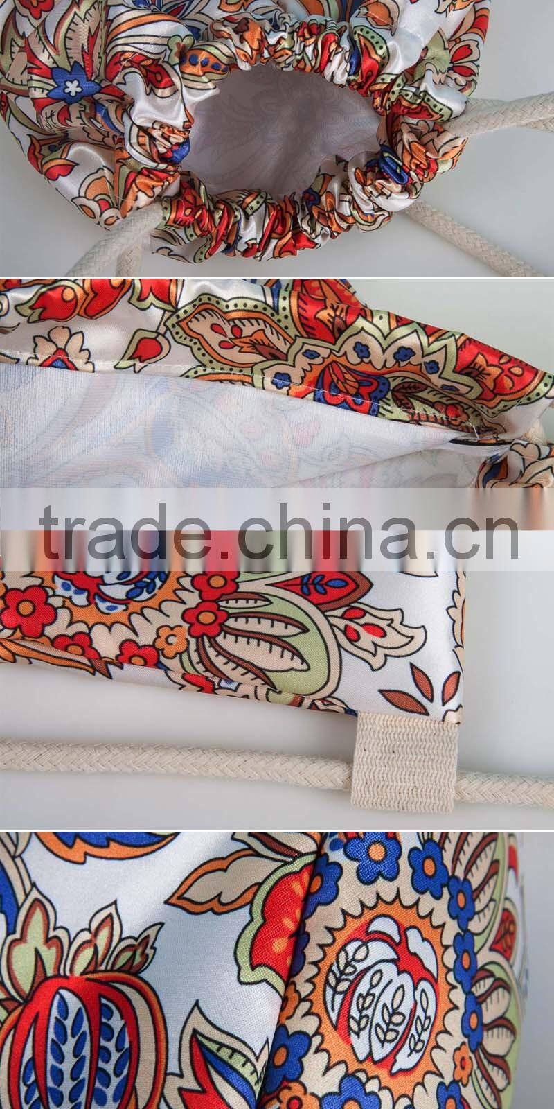 new model high quality digital printing custom made drawstring bag