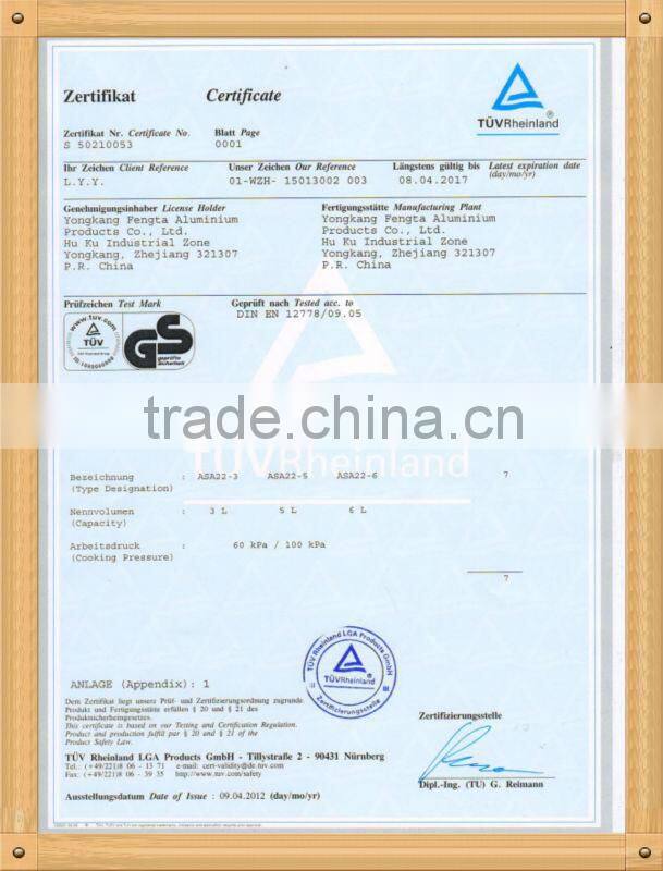 Sell 6L classic cookware pressure with GS & CE