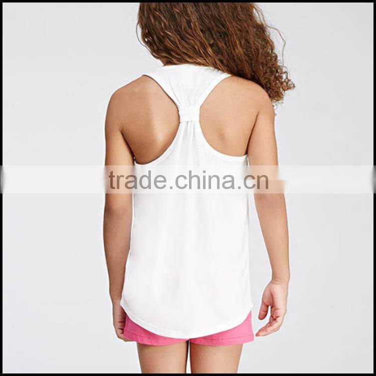 Top quality bodybuilding sublimation girls burnout tank top with low prices accept OEM