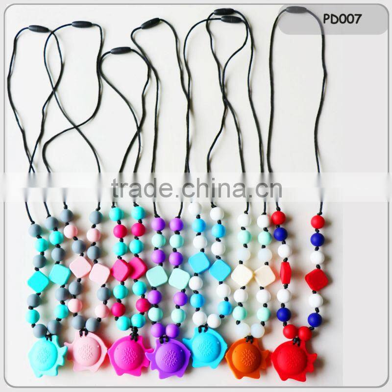 Food Grade Silicone Teething Pendant For Baby Teething Pendant