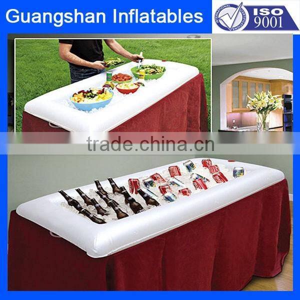 portable PVC camping ice cooler inflatable party bucket